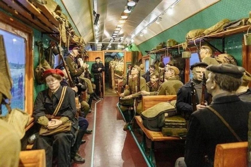 Эшелон Победы поезд-музей