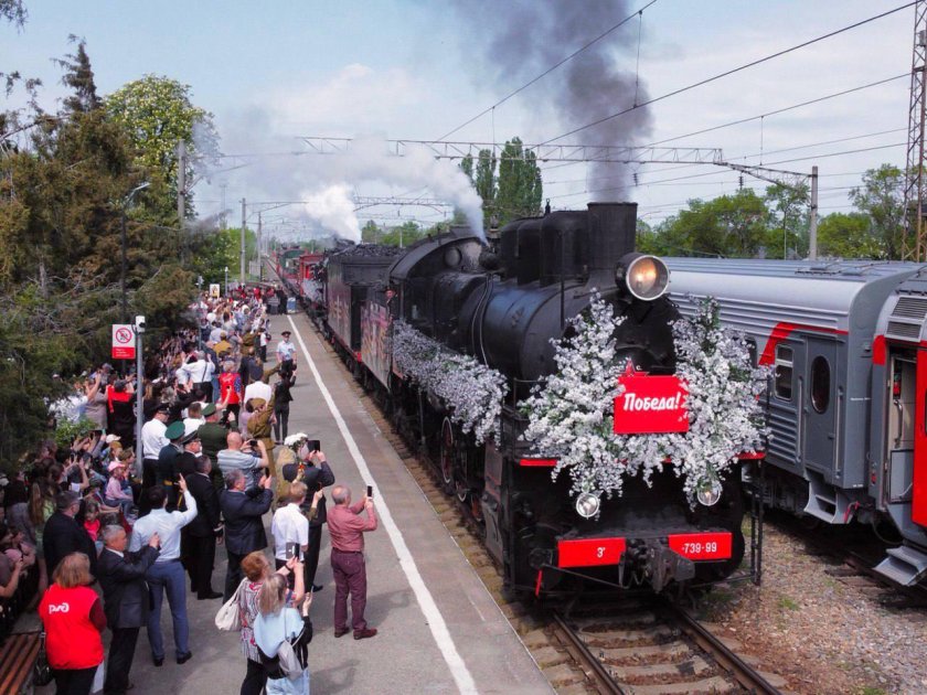 Ретропоезд «эшелон Победы»