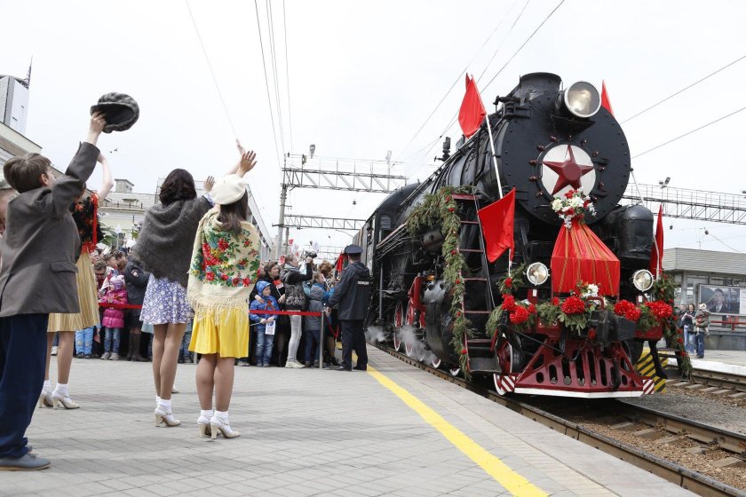 Поезд Победы в Нижнем Тагиле