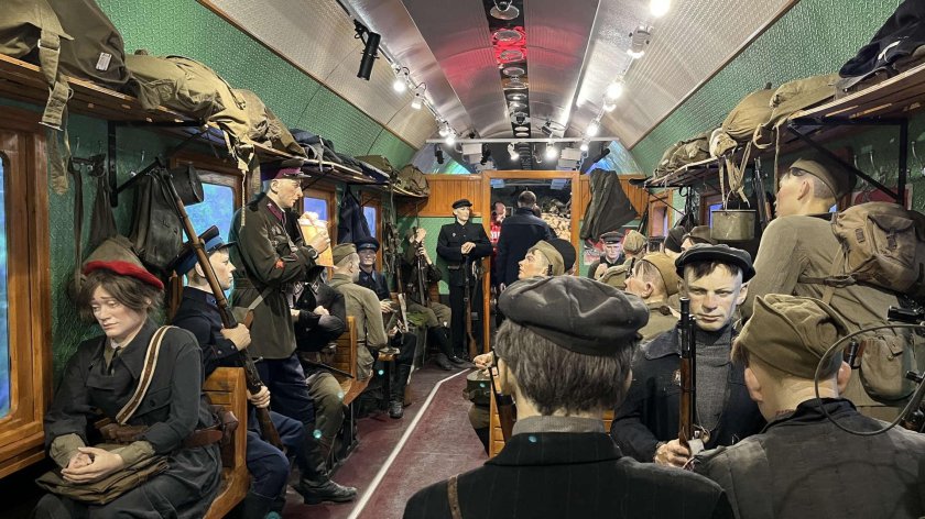 Поезд Победы в Санкт-Петербурге 2022