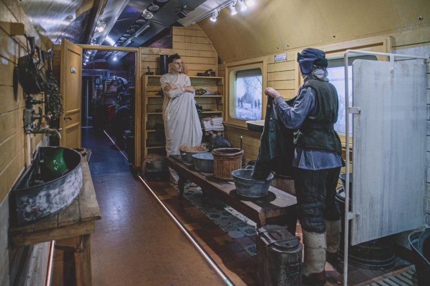 Банно Прачечный вагоны