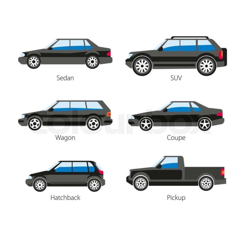 Седан купе универсал хэтчбек лифтбек