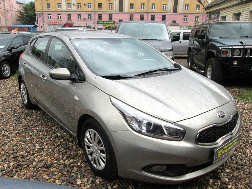 Киа СИД 2013 серый