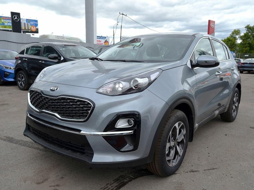 Kia Sportage 4 серый
