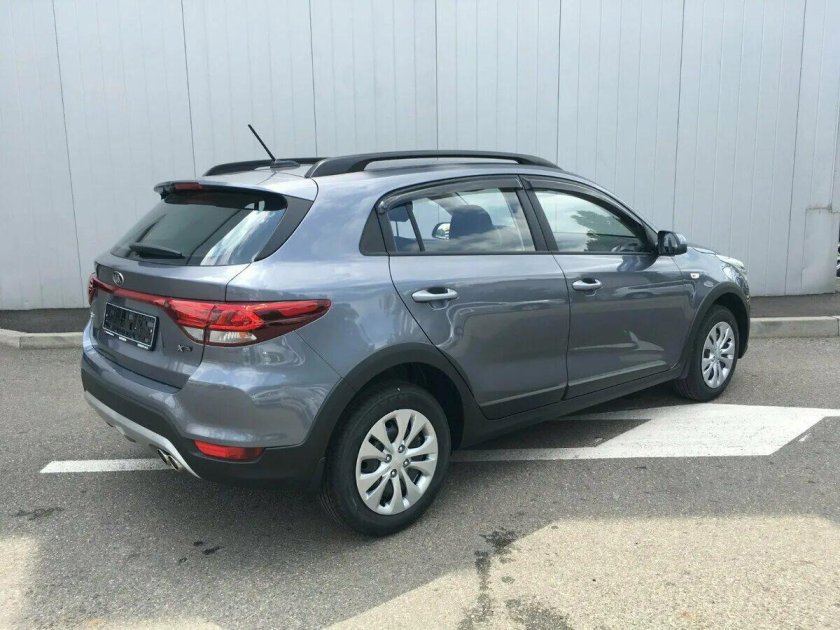 Kia Rio x серый 2021
