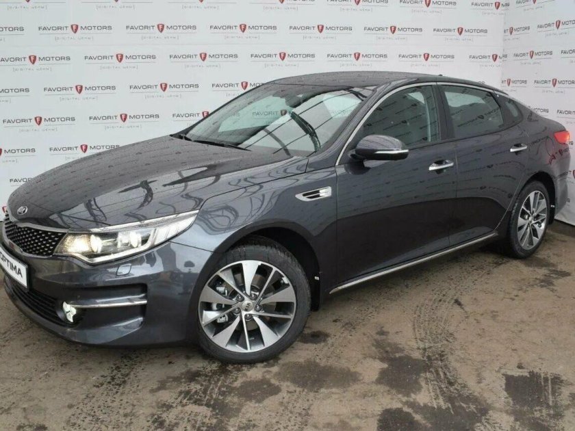 Kia Optima 2018 серый