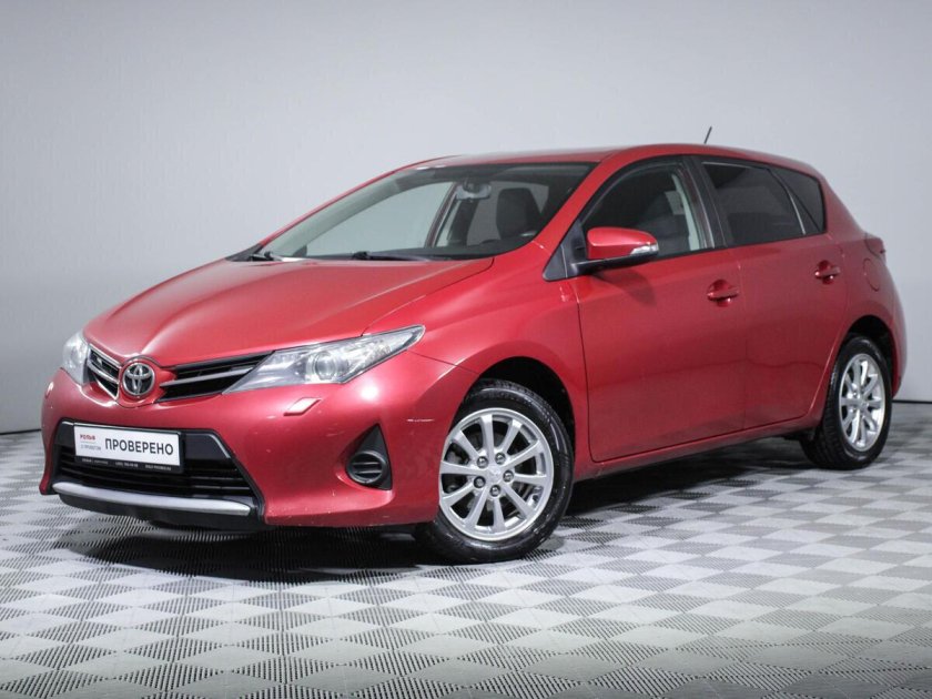 Тойота аурис 2014 года вид сзади