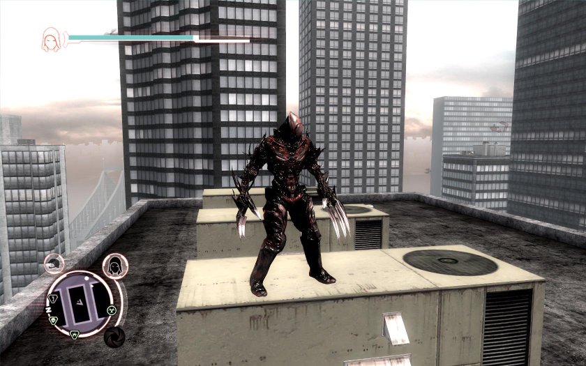 Алекс Мерсер в броне