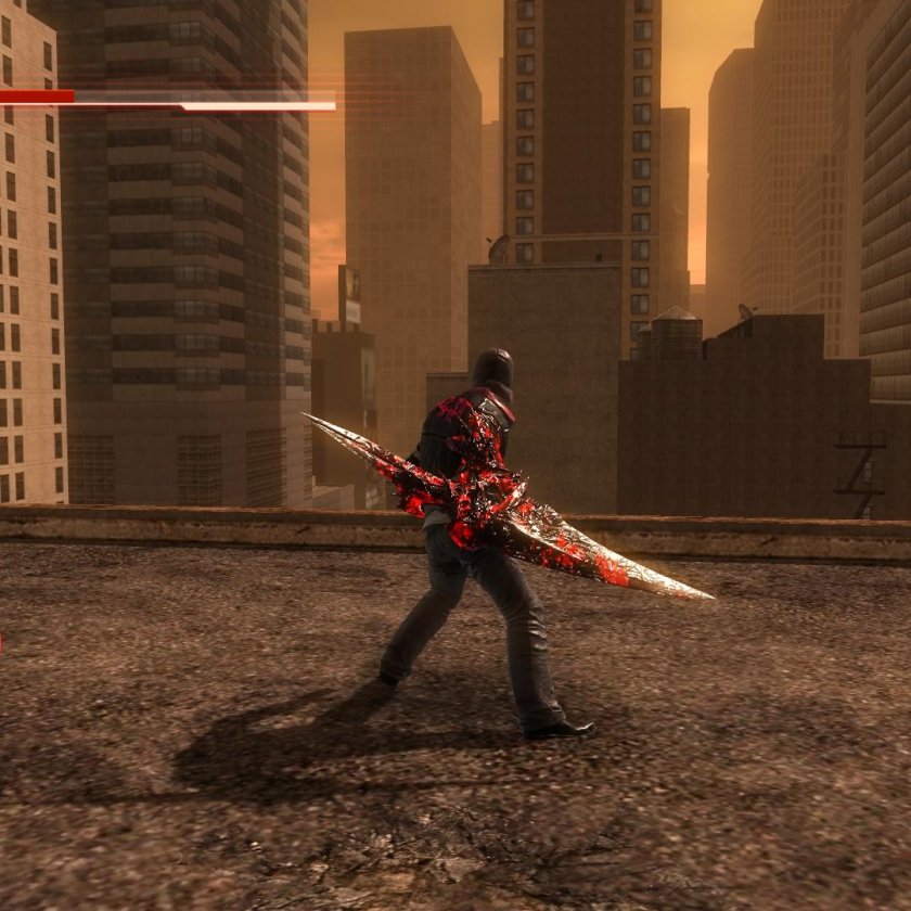 Алекс Мерсер оружие