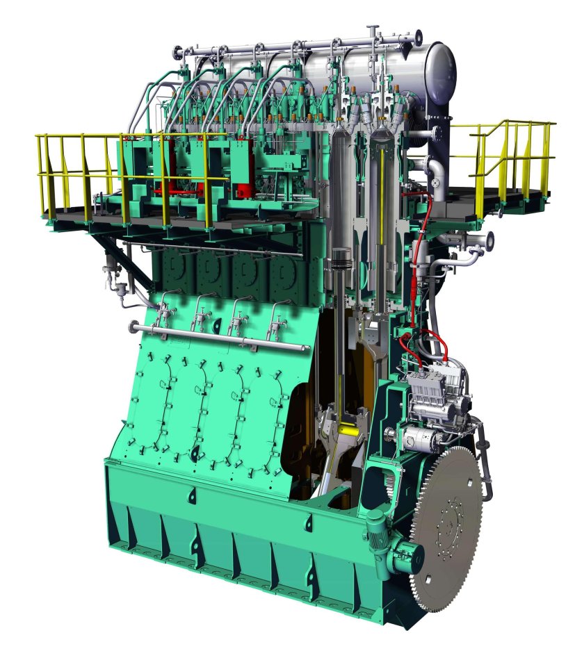 Судовой двигатель man b&amp;w s50mc-c