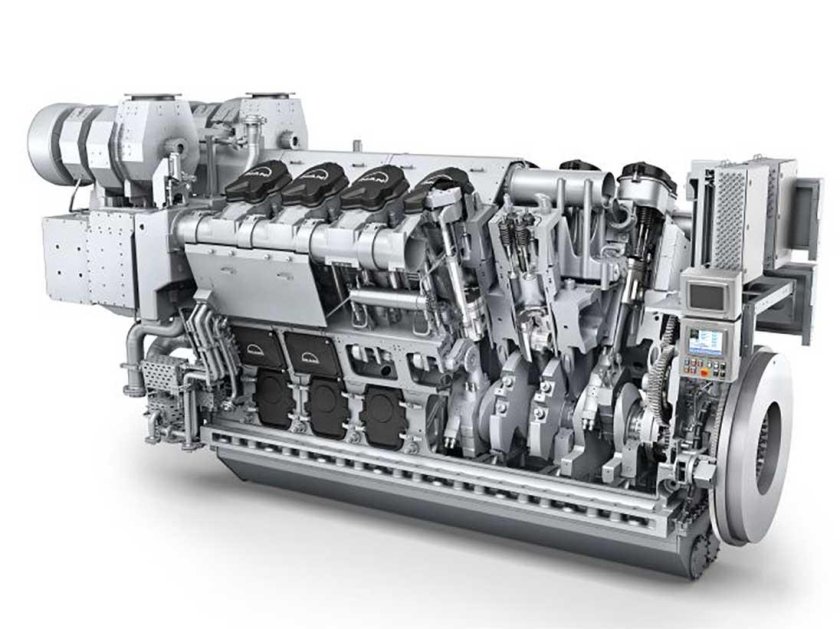 Судовой дизель man v12