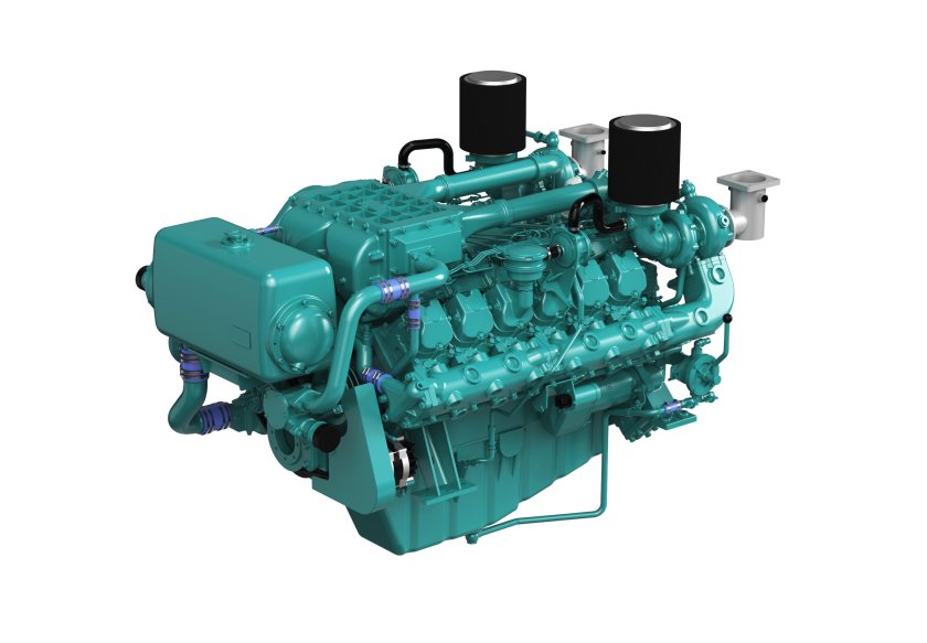 Судовой двигатель