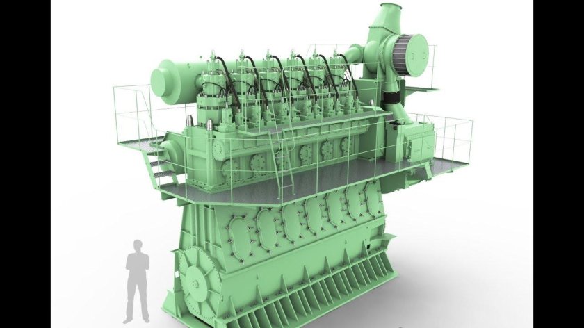 Двигатель 6дкрн 42-136