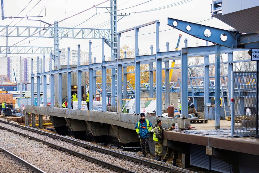 Железнодорожный перевалочный переход