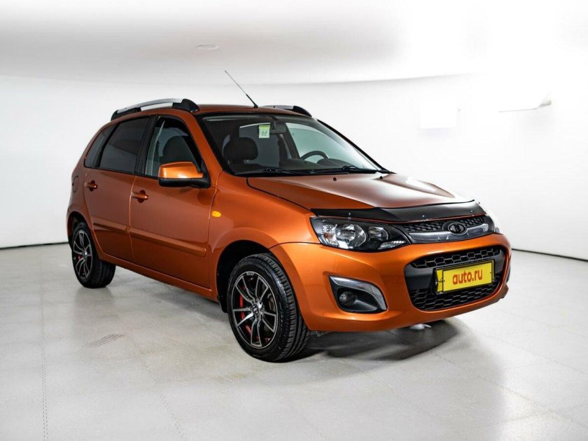 Лада Калина 2 оранжевая