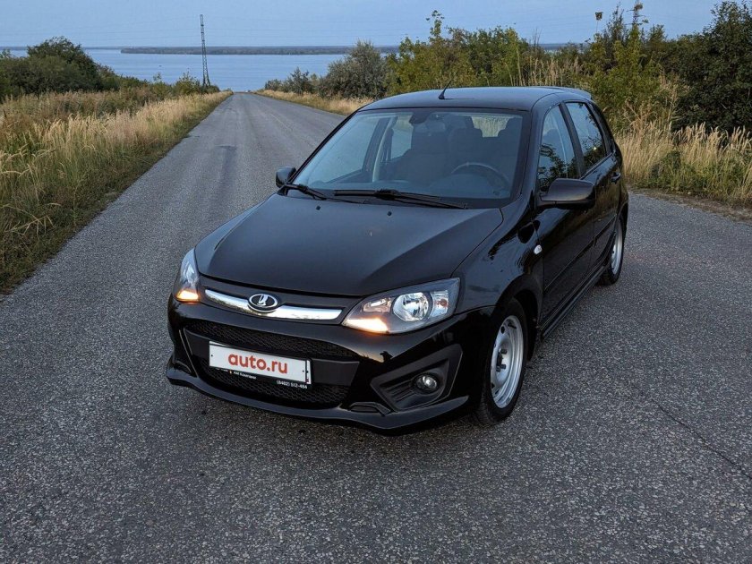 Лада Калина спорт 2 черная