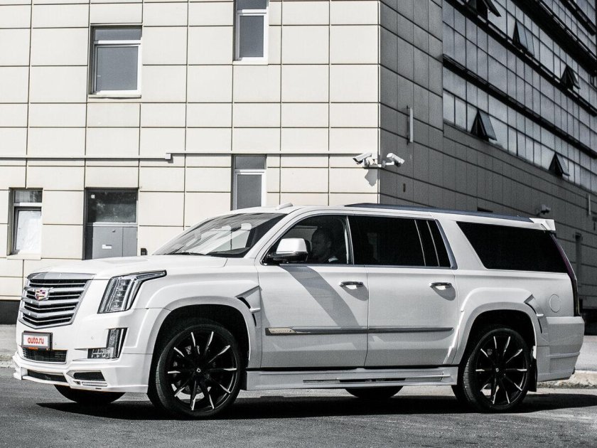 Кадиллак Эскалейд белый