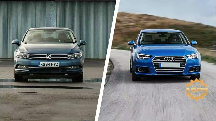 VW Passat b8 vs Audi