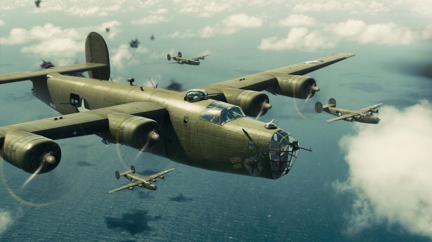 Б-24 бомбардировщик