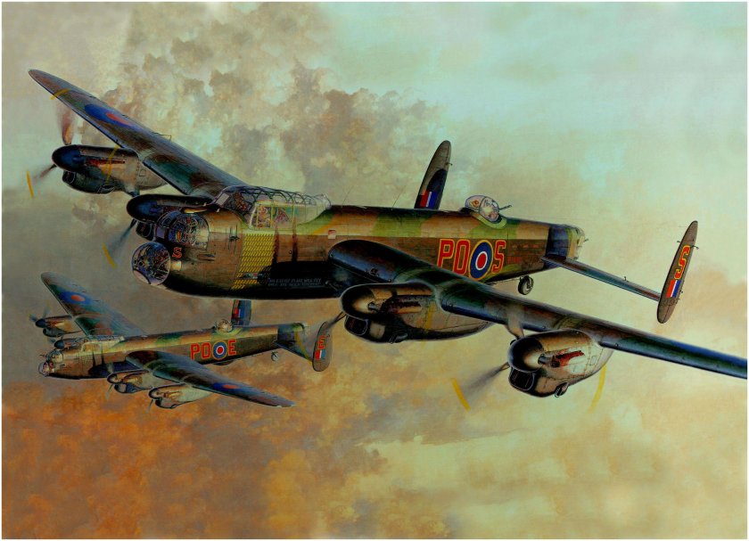 Авро Ланкастер бомбардировщик