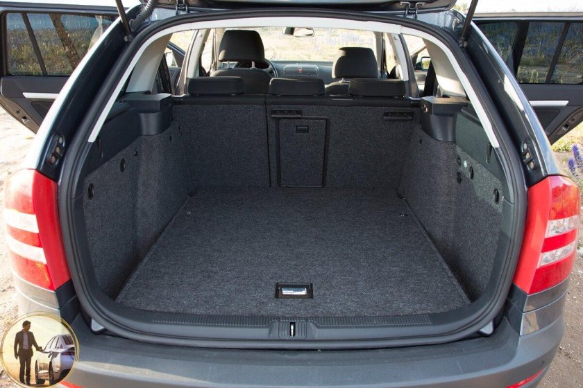Skoda Octavia универсал багажник