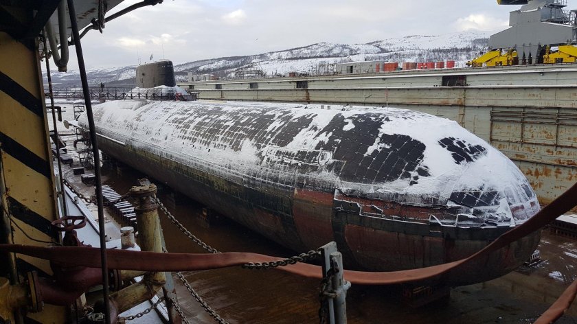 Проект 941 акула Дмитрий Донской