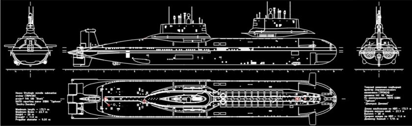Проект 941 акула Дмитрий Донской