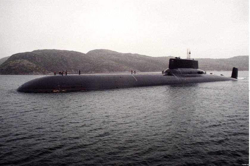 Подводная лодка 941 акула