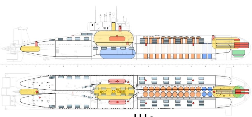 Подводная лодка пиранья проект 865