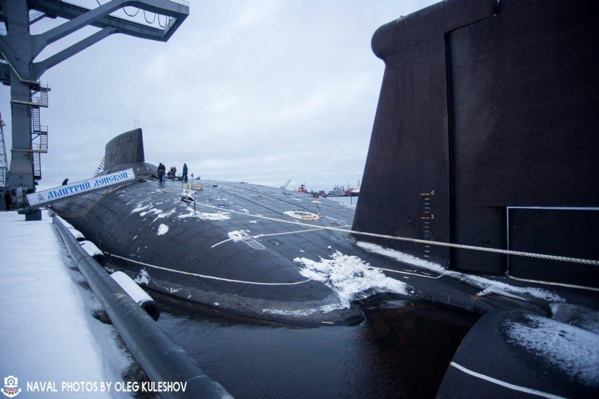Проект 941 акула Дмитрий Донской