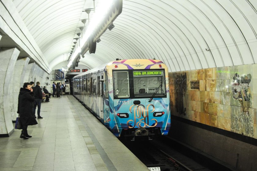 81-717 На Серпуховско-Тимирязевской линии