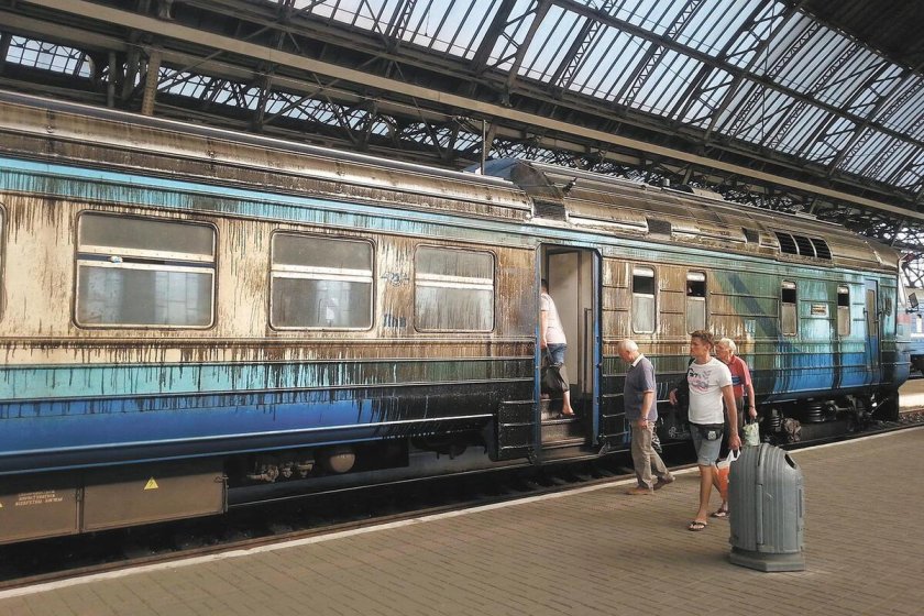 Украинские поезда