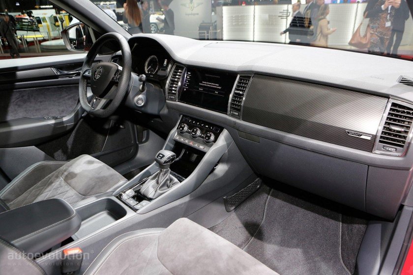 Шкода Кодиак салон