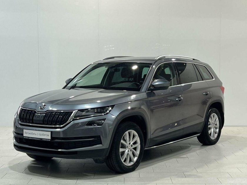 Skoda Kodiaq болотный