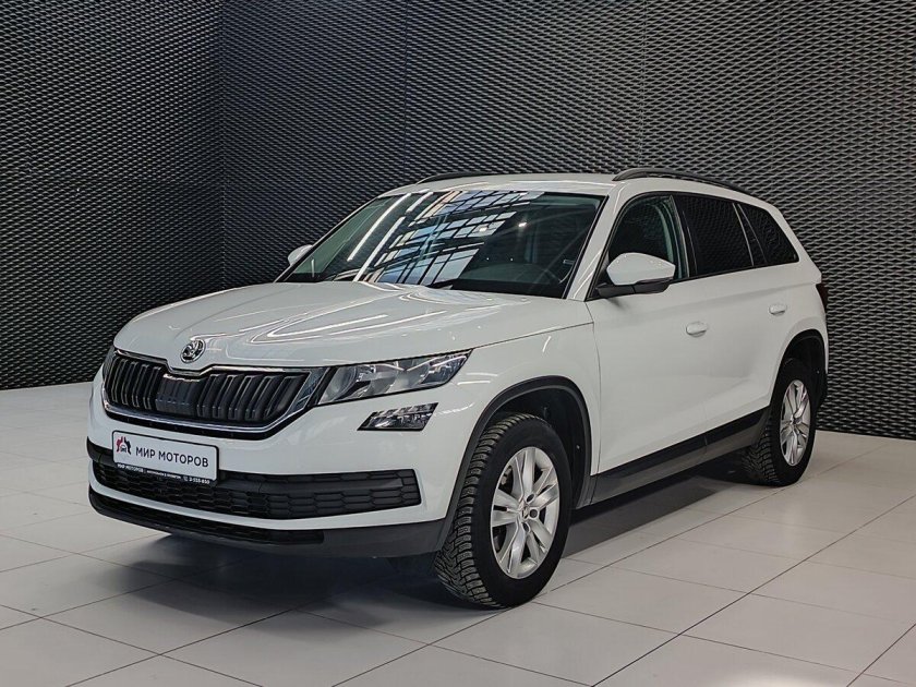 Шкода кодиак 2020 белая