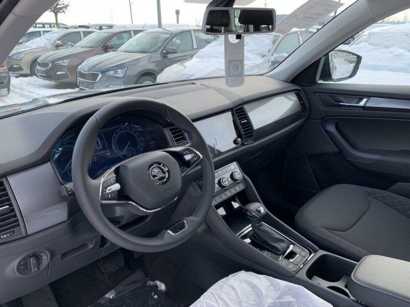 Шкода Кодиак салон