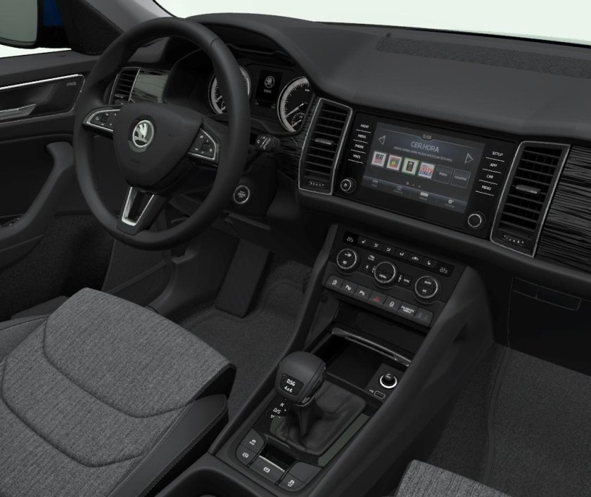 Салон шкода кодиак