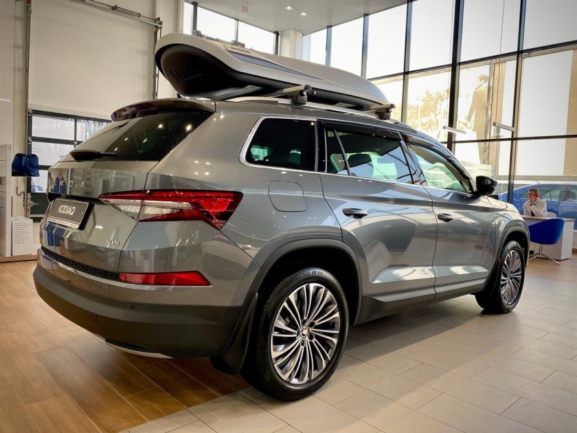 Skoda Kodiaq 2016 — 2022 i серый