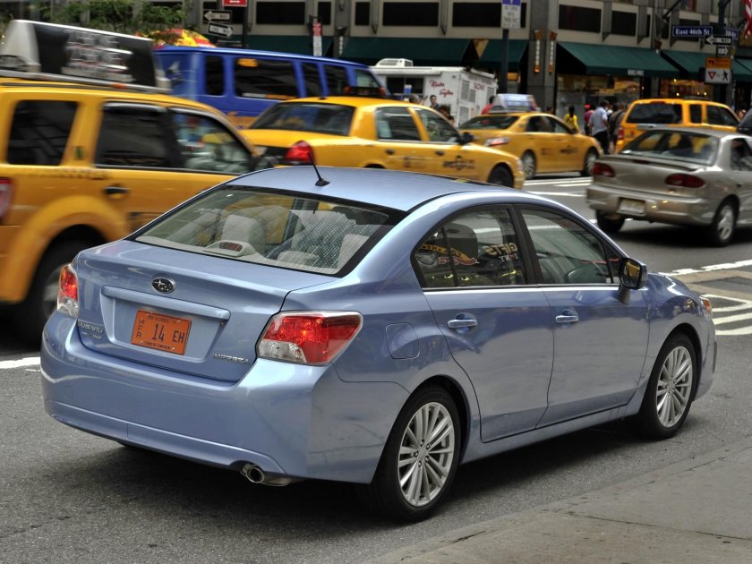 Subaru Impreza 2012 седан