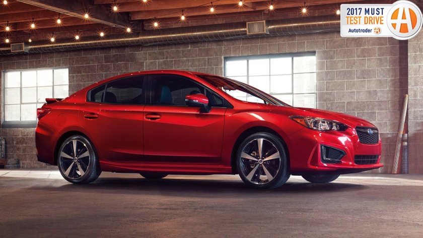 Субару Импреза 2016 седан