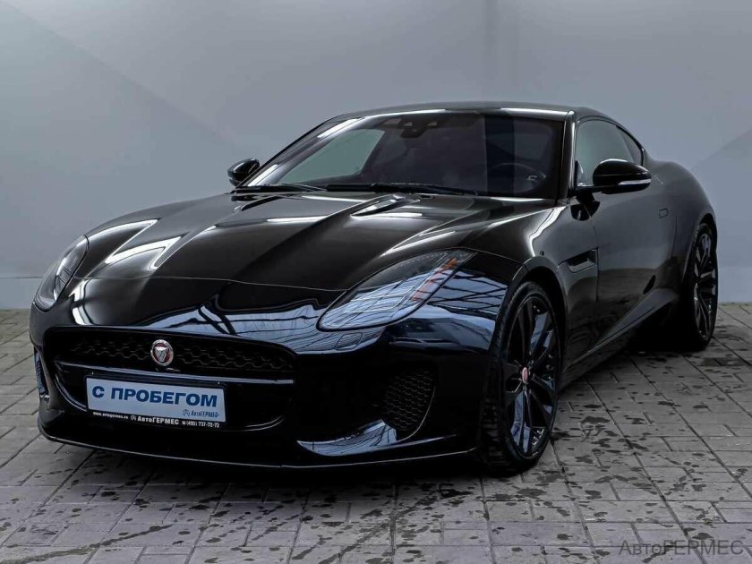 Черный Ягуар купе