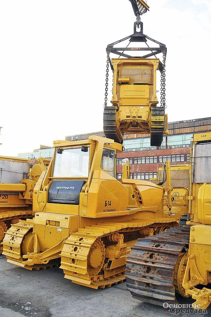 ЧТЗ бульдозер б-14