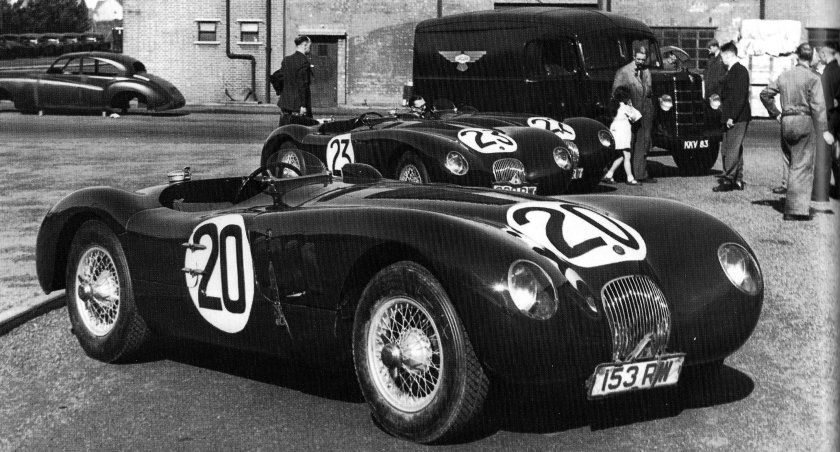 Jaguar XK 120 C 24 le mans