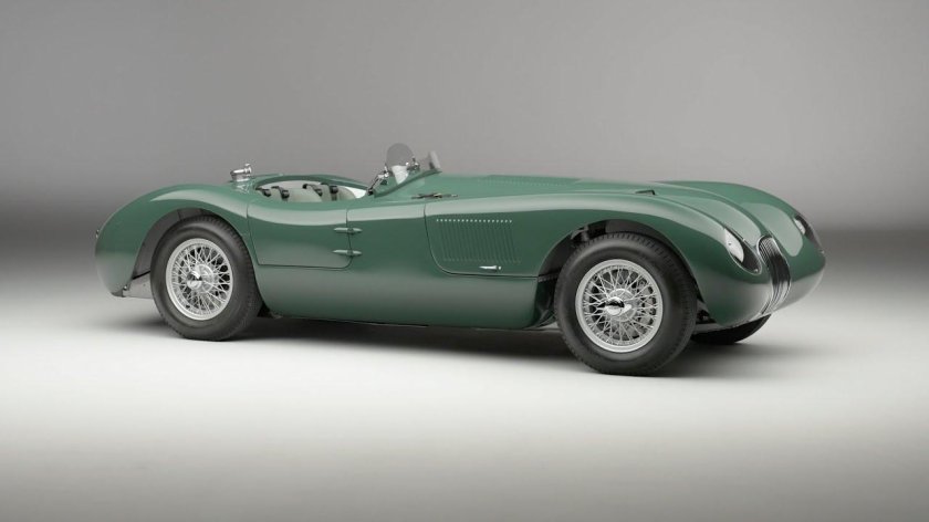 Jaguar xk120 c Lemans 1953