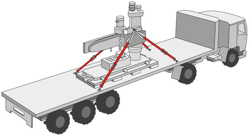 Скоба крепления груза полуприцеп Шмитц
