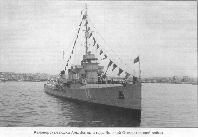 Альтфатер Канонерская лодка