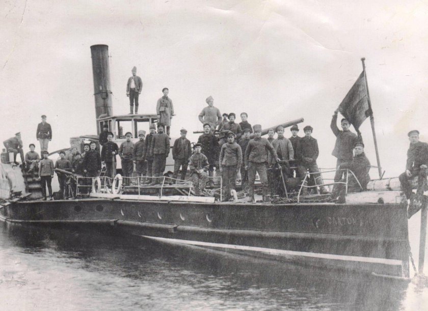 Волжская Военная флотилия 1918