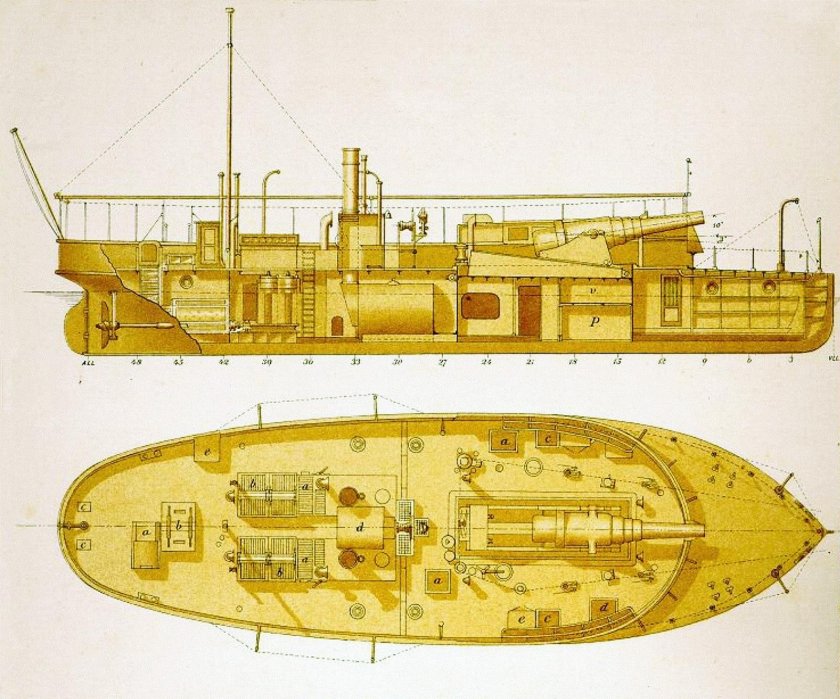 Канонерские лодки 19 века