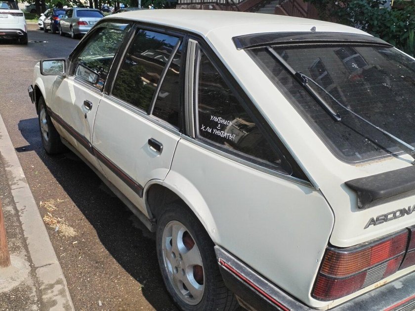 Опель аскона 1988 хэтчбек