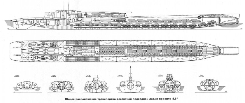 Десантная подводная лодка проекта 717